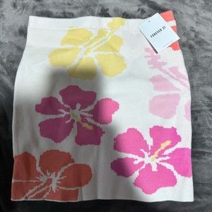 Floral Hawaiian print Skirt